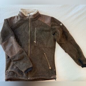 KÜHL Brown Sherpa Fuzzy Jacket - Warm! - Size Large